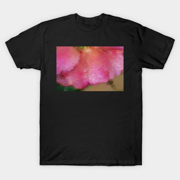 Rose Petals T-Shirt by EileenMcVey